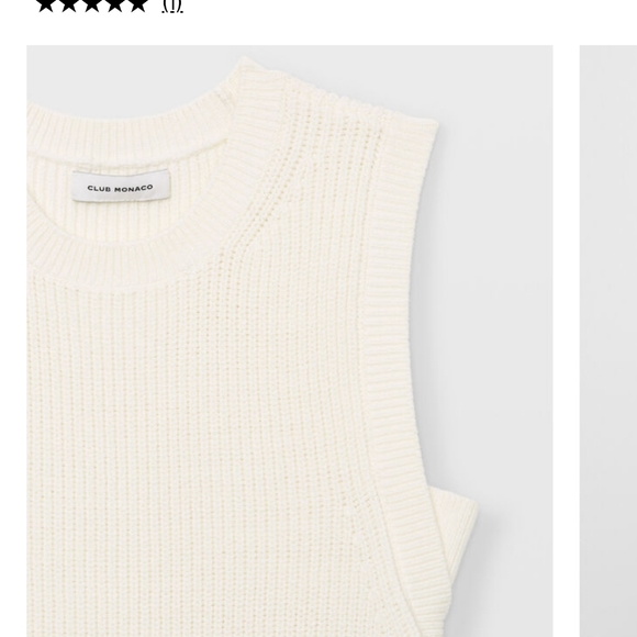 Club monaco Ribbed Tank - Picture 3 of 3